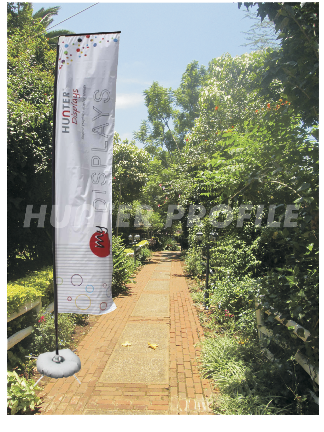 Block banner-telescopic